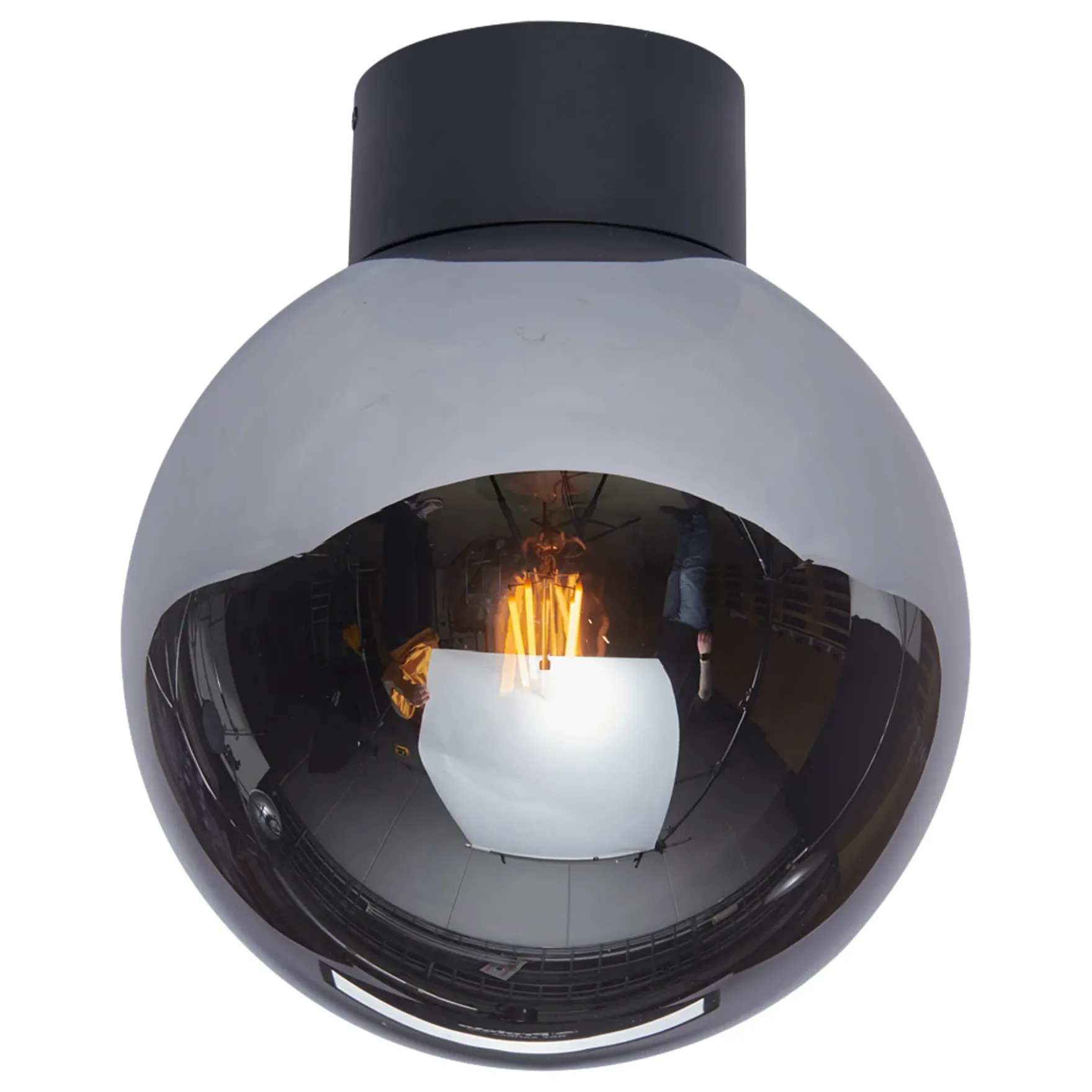 Tyson takplafond sort/sotet