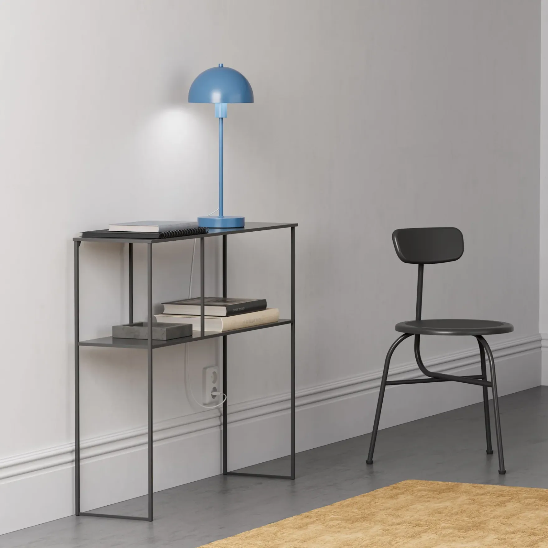 Vienda bordlampe ocean blue