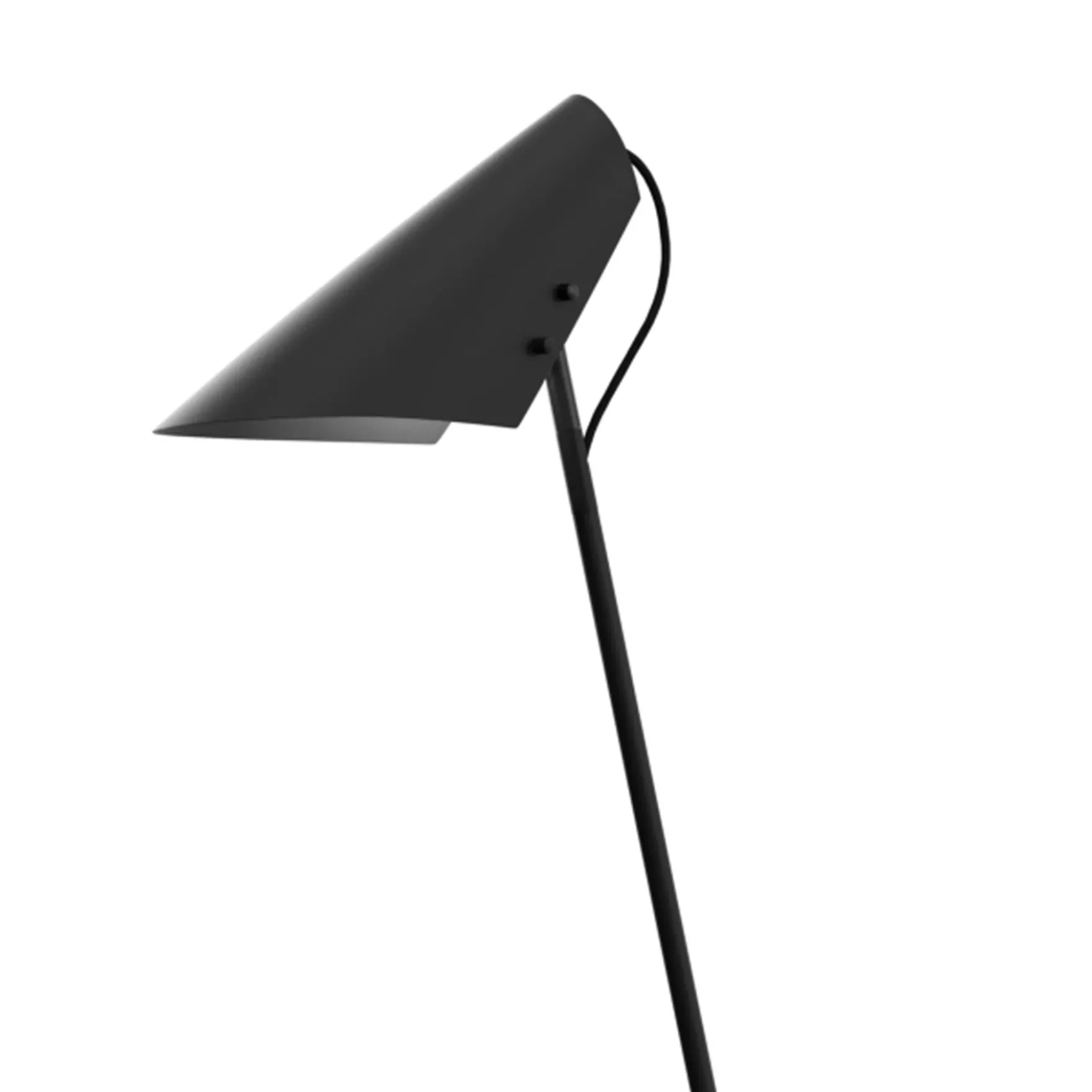 Vincent gulvlampe sort