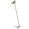 Vincent gulvlampe sort/sand