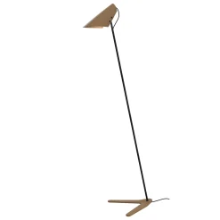 Vincent gulvlampe sort/sand