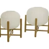 Vinda bordlampe liten opal/natur