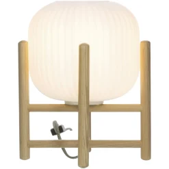 Vinda bordlampe liten opal/natur