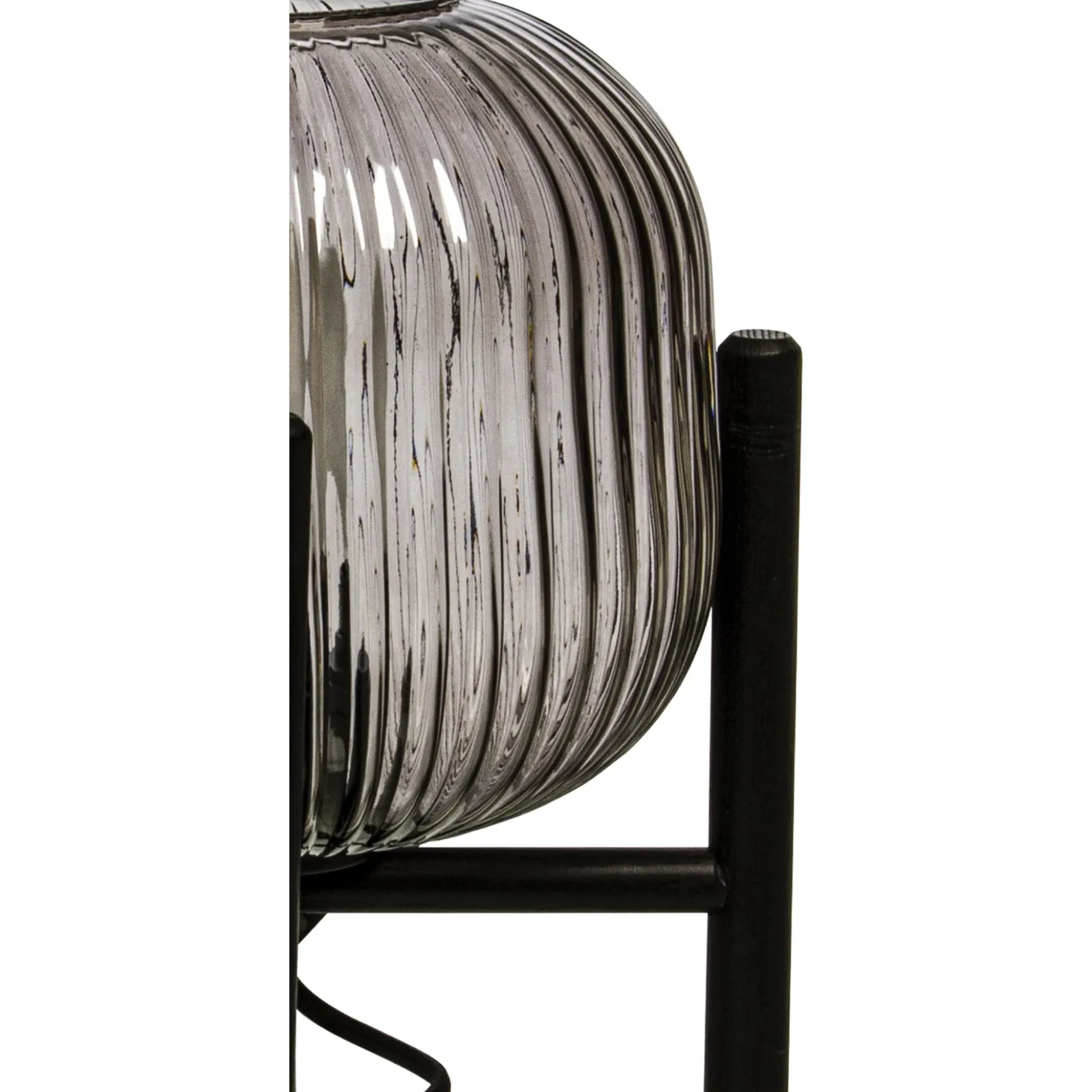 Vinda bordlampe liten sort/sotet