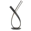Vridning LED bordlampe sort