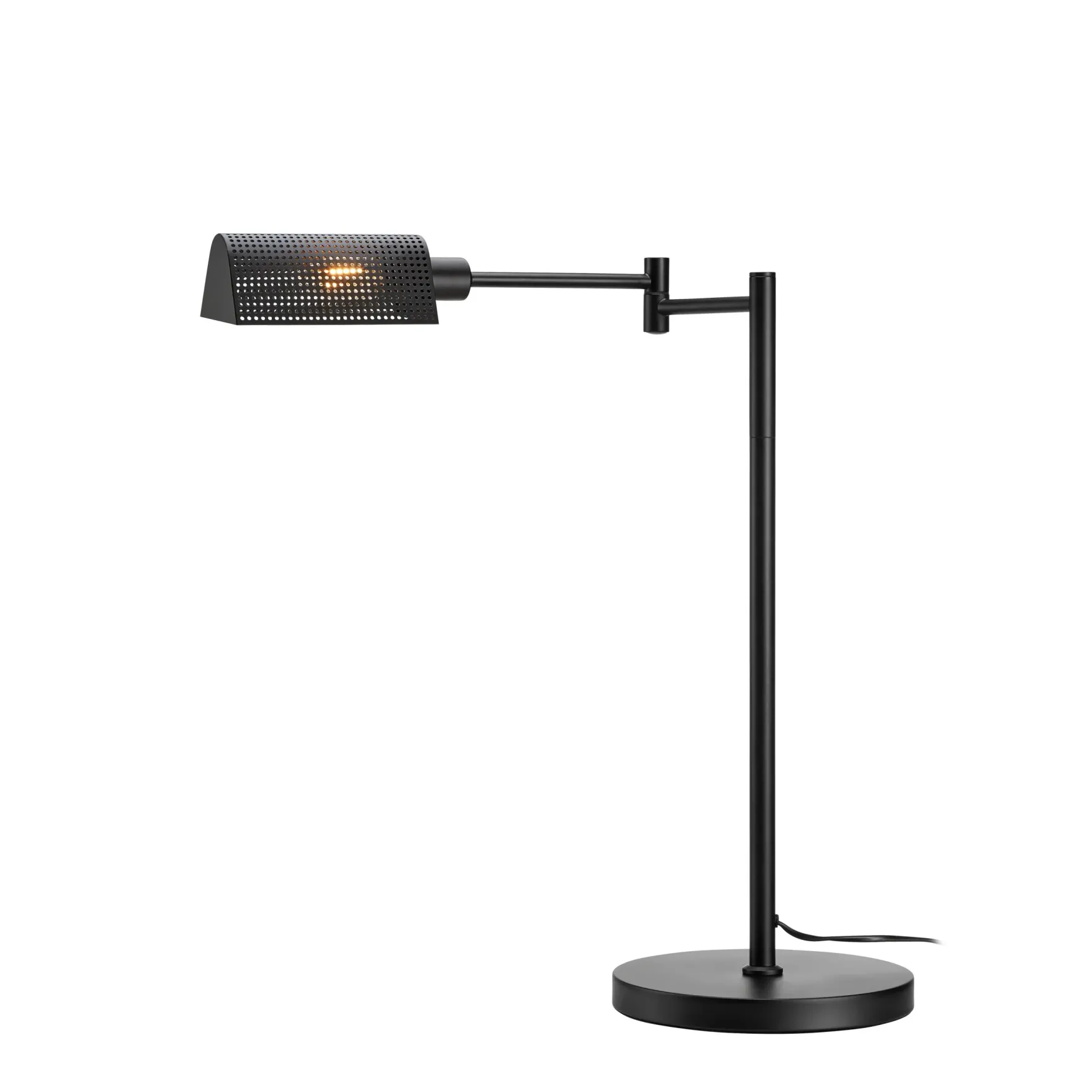 Yale bordlampe 40W E14 sort